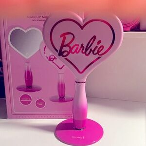 Barbie LED Handheld Makeup Mirror